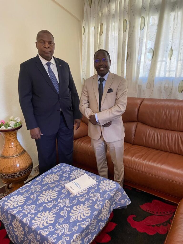 Meeting of the CEO of XPWALLET USA and His Excellency Prof. Faustin Archange Tuadera , President of Central African Republic….