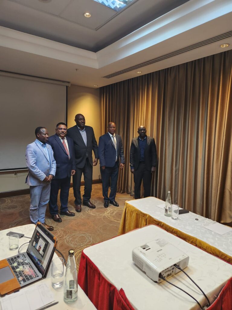 Meeting with Uganda Minister of ICT and National Guidence